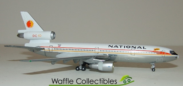GEMINI JETS NATIONAL AIRLINES MCDONNELL DOUGLAS DC-10-30 N82NA GJNAL169 1:400