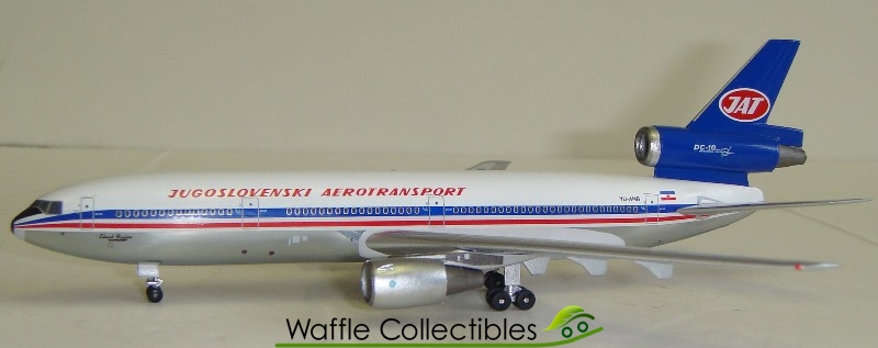 Aeroclassics 1:400 JAT Yugoslav Airlines DC-10-30 ACYUAMB Diecast 