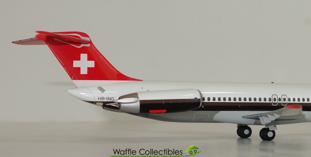 JC Wings 1:200 Swissair MD-81 LH2093 Diecast Airplane 