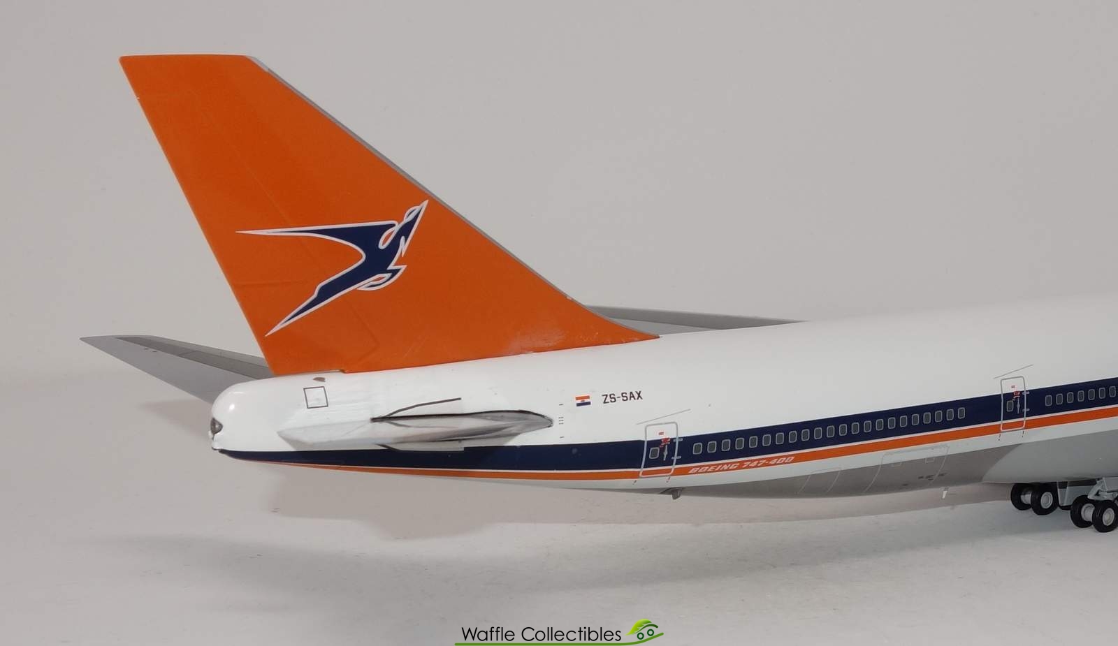 South African Airways 747-400 ZS-SAX Gemini Jets G2SAA556 Scale 1:200 IN STOCK 