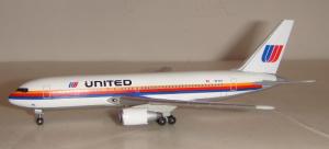 1:400 Dragon Wings United Airlines Boeing B 767-200 N610UA 55204