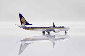1:400 JC Wings Singapore Airlines Boeing B 737-8MAX 9V-MBA EW438M005