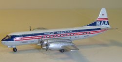 1:400 Aeroclassics Reeve Aleutian Airways Lockheed L-188 Electra N178RV AC18317B