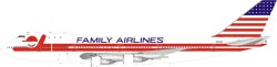 1:200 Inflight200 Family Airlines Boeing B 747-100 N93117 IF741FAM0519