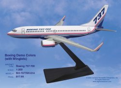 1:200 Flight Miniatures Boeing Aircraft Company Boeing B 737-700 NA BO-73770H-014